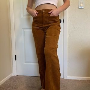 Forever 21 Corduroy Bellbottoms Size Small